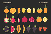 Big retro geometric collection, an Object Illustration by Sofico (Thumbnail 15 of 31)