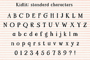 Kidlit: a fun serif font!, a Serif Font by Missy Meyer (Thumbnail 2 of 8)