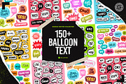 Speech Bubbles Hand Drawn Coloring, a Decorative Illustration by Gohsantosa (Thumbnail 2 of 3)