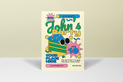 Kids Birthday Invitation, an Invitation Template by graphicook (Thumbnail 3 of 3)