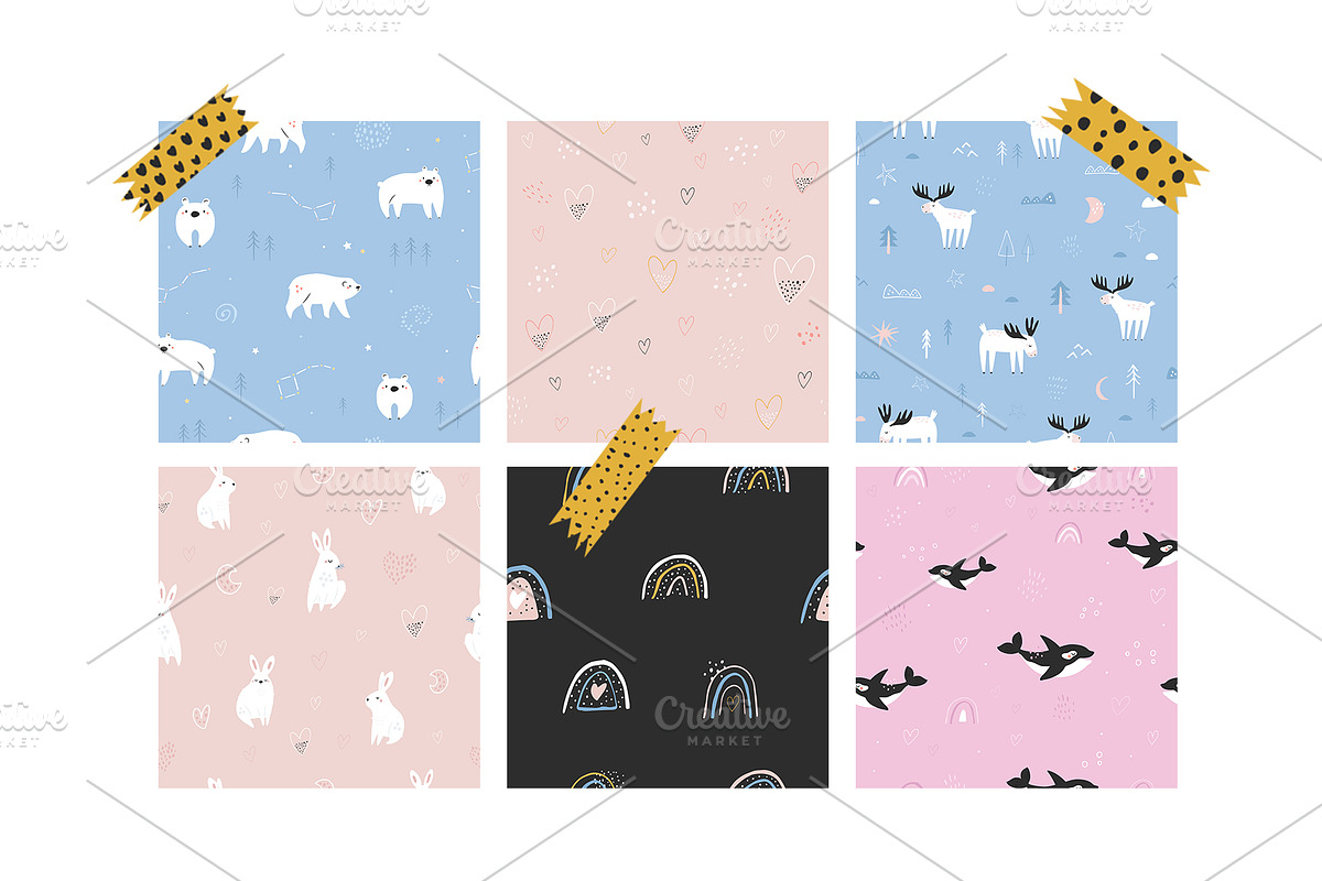 Nordic Animal Illustration, Patterns, an Animal Illustration by danceyourlife (Photo 3 of 9)