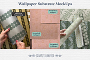 SF Wallpaper Substrate Mockups, a Household Mockup by Schatzi Graphik (Thumbnail 2 of 11)