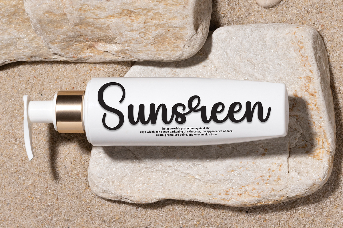 Beach Summer | Script Font, a Handwritten Font by Scratchones (Photo 4 of 8)