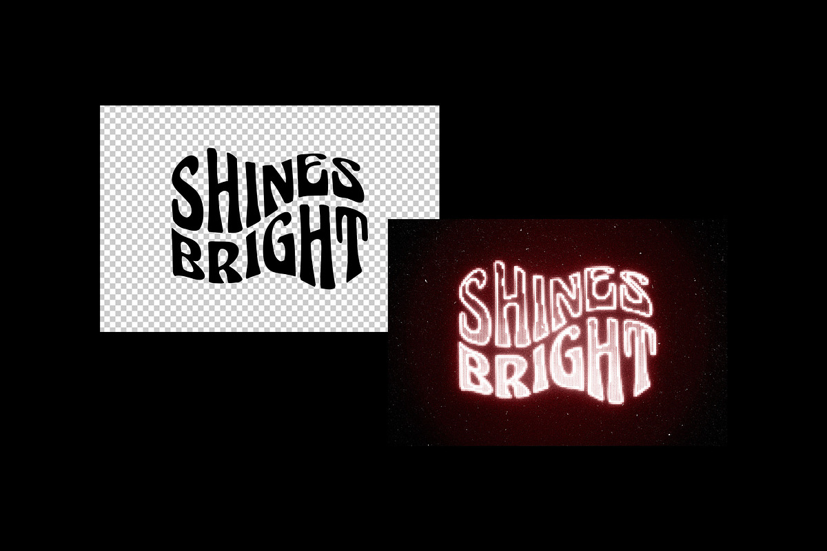Retro Screen Text & Logo Effect, a Layer Style Add-On by Design Squad (Photo 2 of 5)