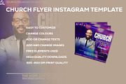 Church Flyer Canva Template, a Social Media Template by Sipi_Graphics (Thumbnail 2 of 3)