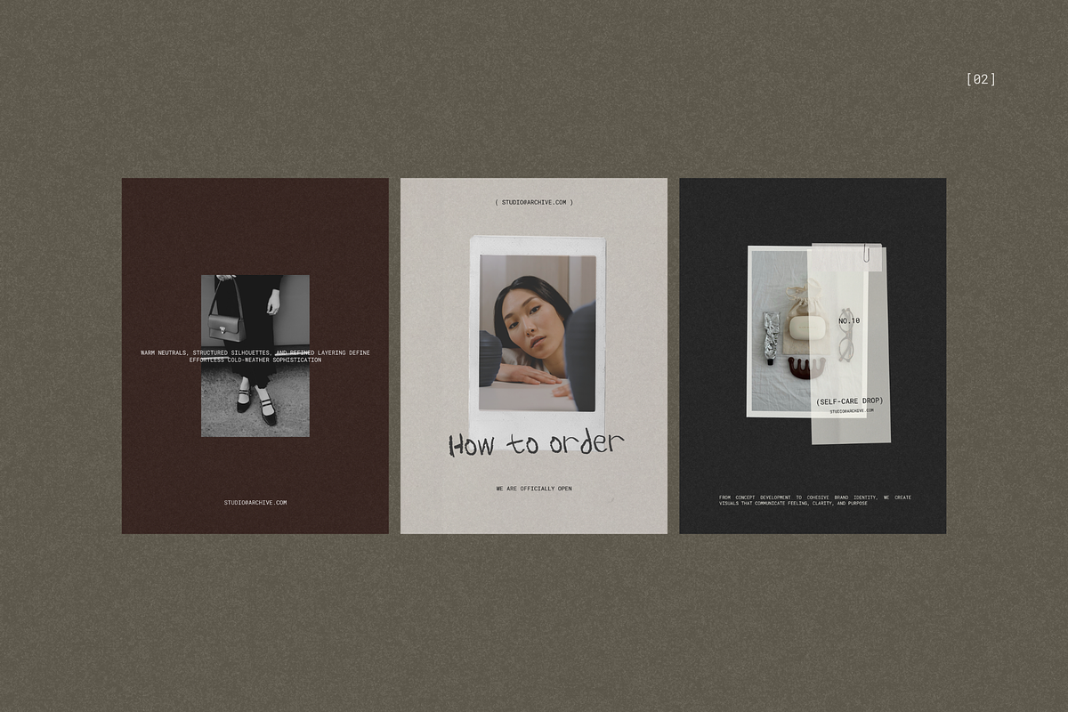 Paper Archives Social Media Template, a Social Media Template by Alina Karpenko (Photo 3 of 9)