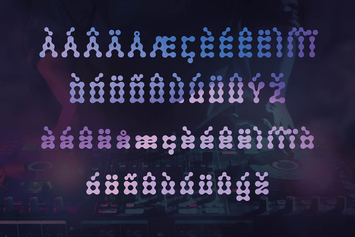 Techno Cowboy - Modular Typeface, a Sans Serif Font by HipFonts (Photo 6 of 9)