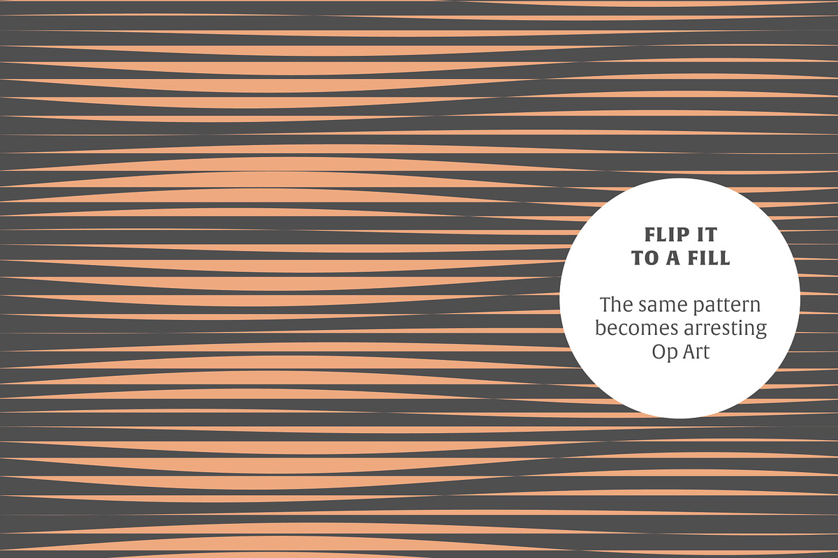 Waves Vol. 19 | 20 Vector Patterns, a Pattern Graphic by invisiblelayer (Photo 6 of 6)