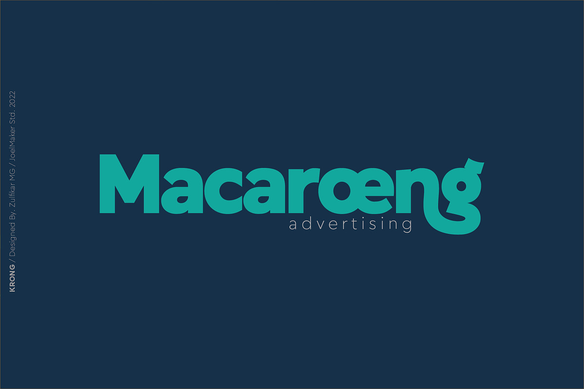 Krong Sans Serif, a Sans Serif Font by joelmaker (Photo 5 of 15)