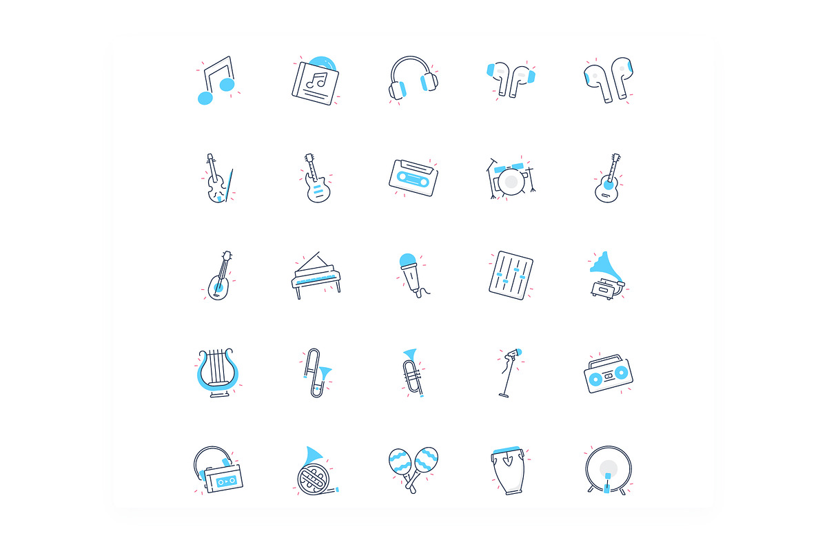 Music Icons, an Icon by iconfield (Photo 2 of 5)
