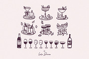 Cozy Autumn Hand Drawn Collection, a Seasonal Illustration by Leila Divine (Thumbnail 5 of 29)