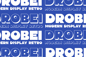 Drobei - Modern Display Retro