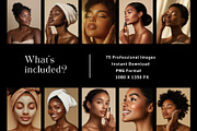 Melanin Skincare Stock Photos, a Person Photo by HAYAG Creatives (Thumbnail 3 of 8)