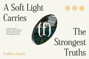 Broquet – Contemporary Font, a Serif Font by Craft Supply Co. (Thumbnail 2 of 8)