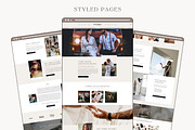 Wix Website Template - Photography, a Wix Template by Nes Design Co (Thumbnail 8 of 19)