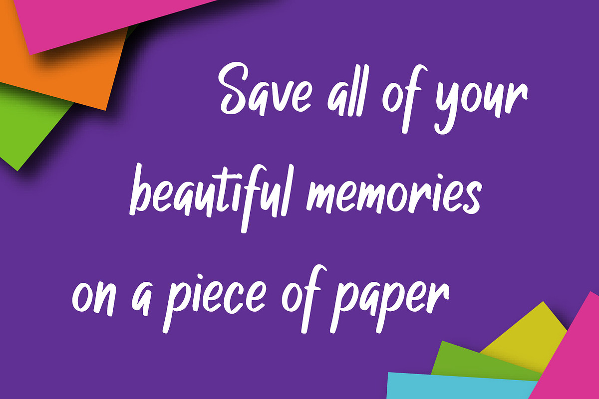 Smart Notes, a Font by Patria Ari (P4tcreativa) (Photo 3 of 6)