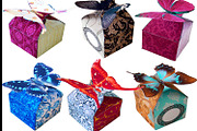 6 Gift Boxes - PDF Printable Pattern, a Print Template by Kseniya-Omega (Thumbnail 2 of 4)