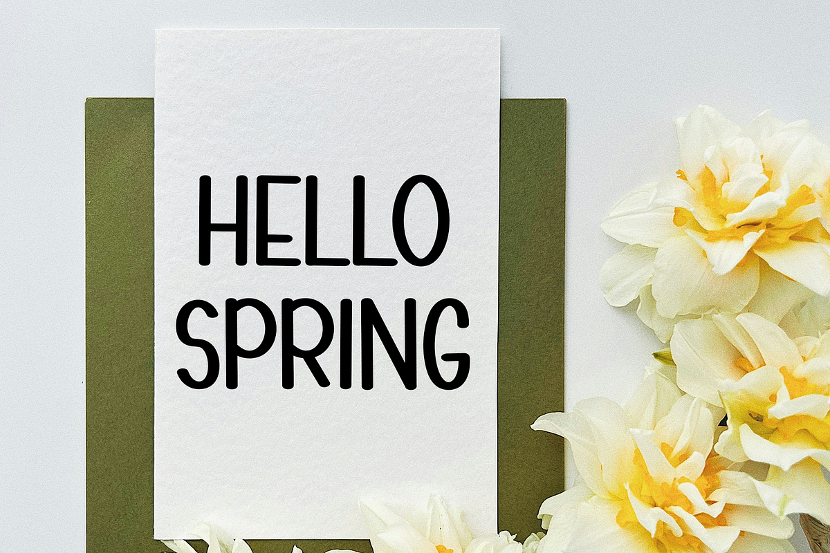 Happy Easter, a Sans Serif Font by InermediaSTUDIO (Photo 5 of 8)