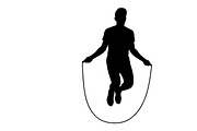 An energetic Jump Rope Silhouette, an Illustration by Amazin_art (Thumbnail 28 of 31)