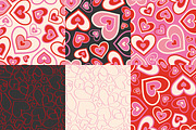 Playful Valentine Patterns, a Pattern Graphic by Art's and patterns (Thumbnail 2 of 9)