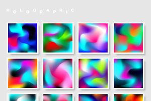 100 HOLOGRAPHIC GRADIENTS BUNDLE