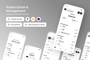 Luma - Subscription Manager UI App, an App Template by productype1 (Thumbnail 1 of 5)
