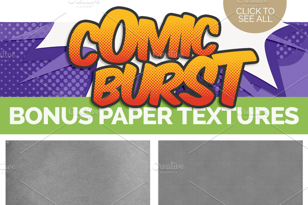 Comic Burst: layered PSD backgrounds, a Templates & Theme by WhiteSpace Design Studio (Photo 4 of 5)