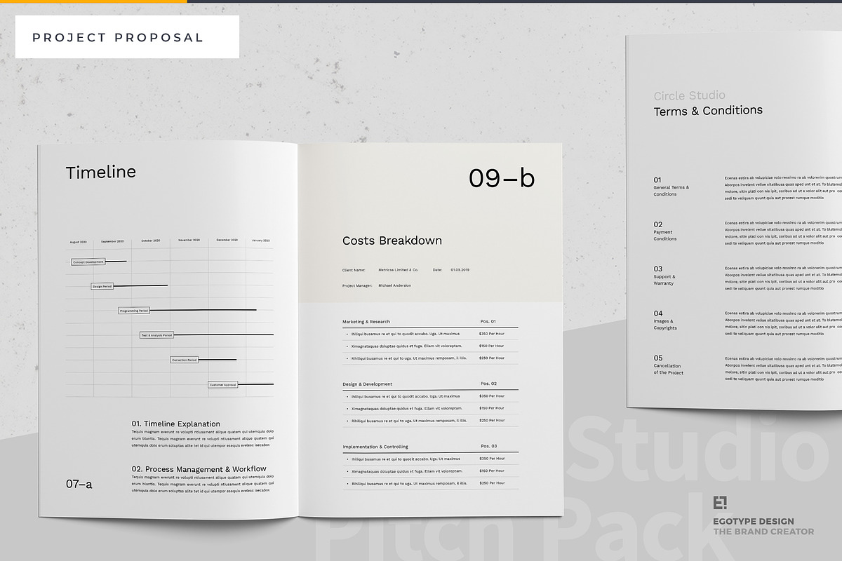 Circle Project Proposal, a Brochure Template by Egotype (Photo 19 of 25)