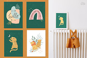 Boho animals. Rainbow clipart, an Animal Illustration by Lesya Skripak (Thumbnail 6 of 10)