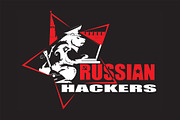 Russian Hackers vector logo design, a Technology Illustration by DenisSr (Thumbnail 2 of 3)