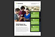 Corporate Flyer Template, a Flyer Template by Advaita Printables (Thumbnail 3 of 4)