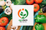 Organic Farm & Agriculture Logo, a Branding & Logo Template by YUDesignStore (Thumbnail 6 of 8)