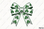 Retro Coquette St Patrick's Day PNG, an Illustration by CraftArtStudio (Thumbnail 1 of 4)