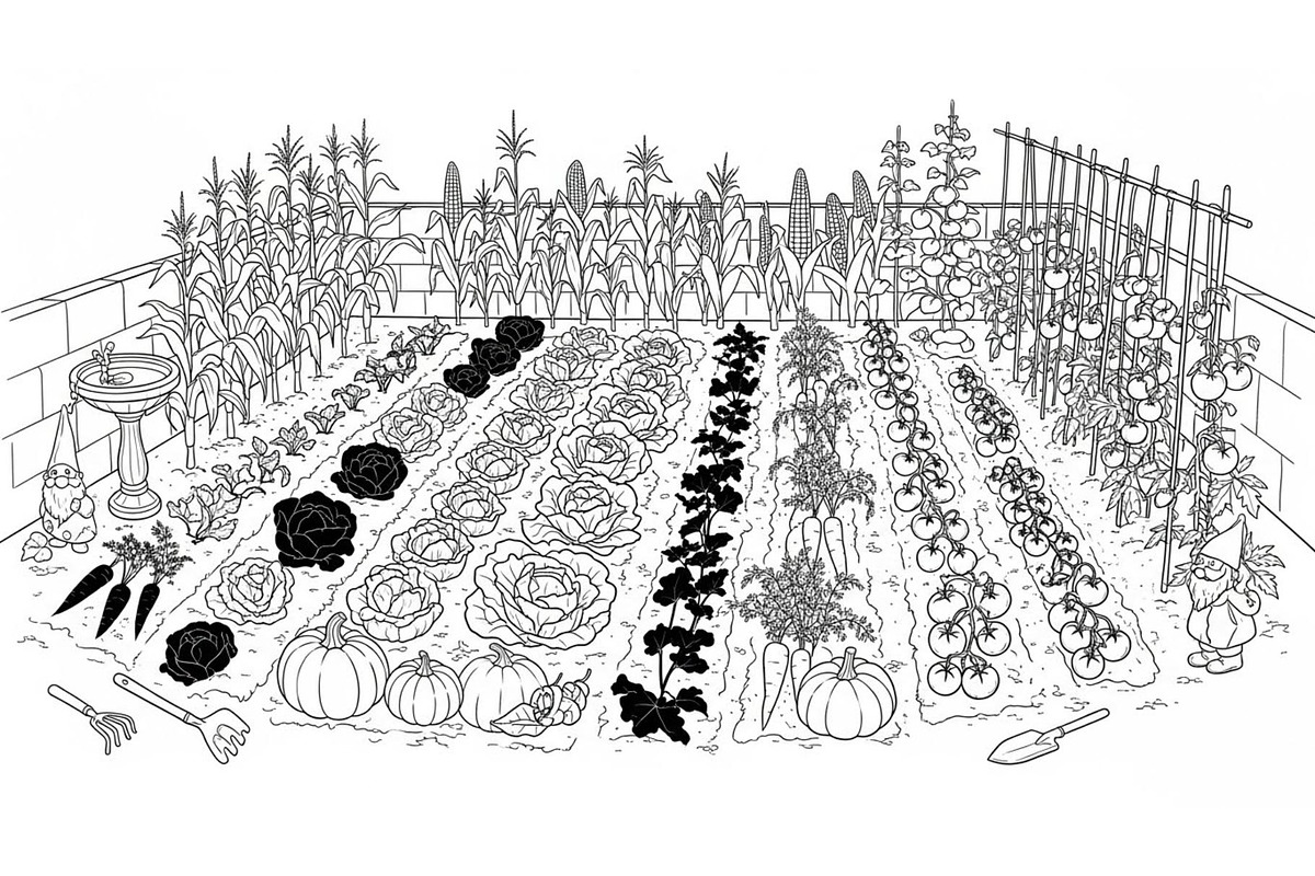 50 Garden Frame Silhouette Bundle, an Illustration by musafir_fashion (Photo 18 of 51)