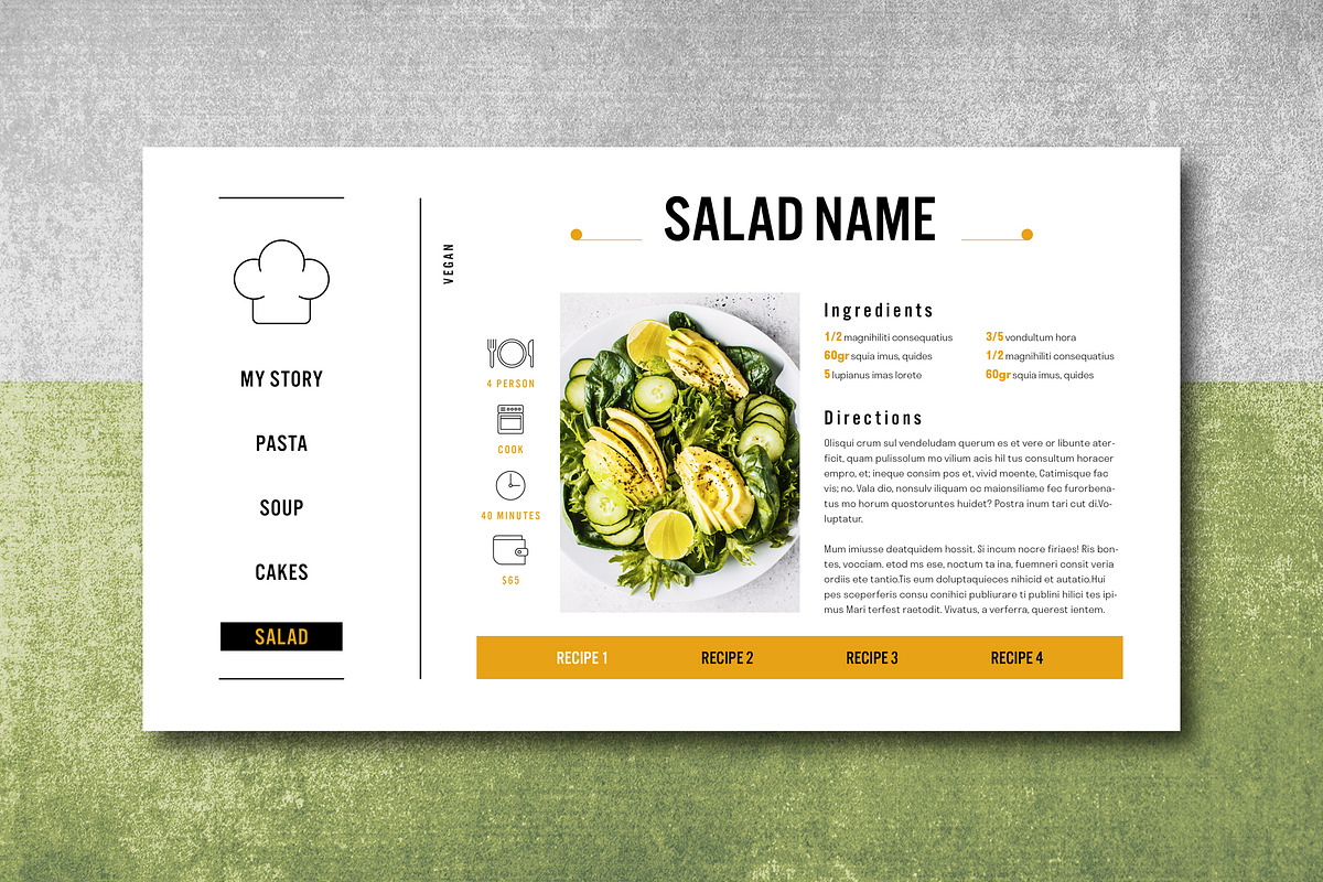 Interactive PDF Cookbook, a Templates & Theme by Grkic Creative (Photo 19 of 22)