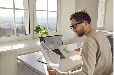 Portrait of serious, focused, a Business Photo by StudioRomantic