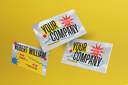 Gray Maximalism Business Card, a Business Card Template by graphicook (Thumbnail 1 of 3)