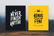 Konig Typeface, a Font by Victor Barac (Thumbnail 3 of 6)
