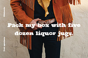 Wildcards, a Slab Serif Font by Midnight Grim (Thumbnail 3 of 7)