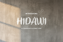 Hidawi - Elegant Modern Serif Typefa