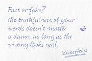 Color Font LiebeHeide, a Script Font by LiebeFonts (Thumbnail 19 of 19)