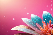 Gradient Floral Background, a Background Graphic by sibel dayı (Thumbnail 2 of 24)