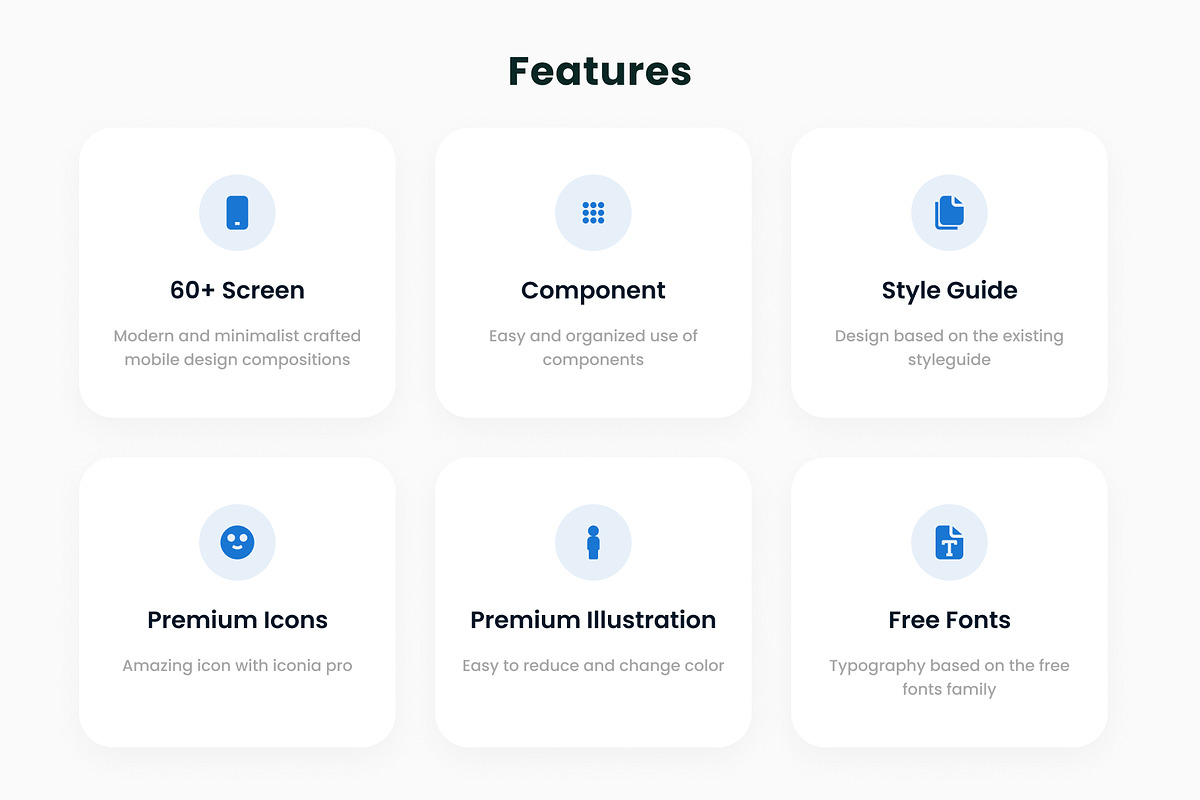 Job Finder UI Kit, a Templates & Theme by Kawalan Studio (Photo 2 of 6)