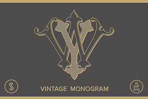 WY Monogram YW Monogram