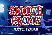 Smooth Crime, a Font by Dumadistyle (Thumbnail 1 of 5)