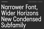 TT Fors Condensed, a Sans Serif Font by TypeType (Thumbnail 3 of 6)