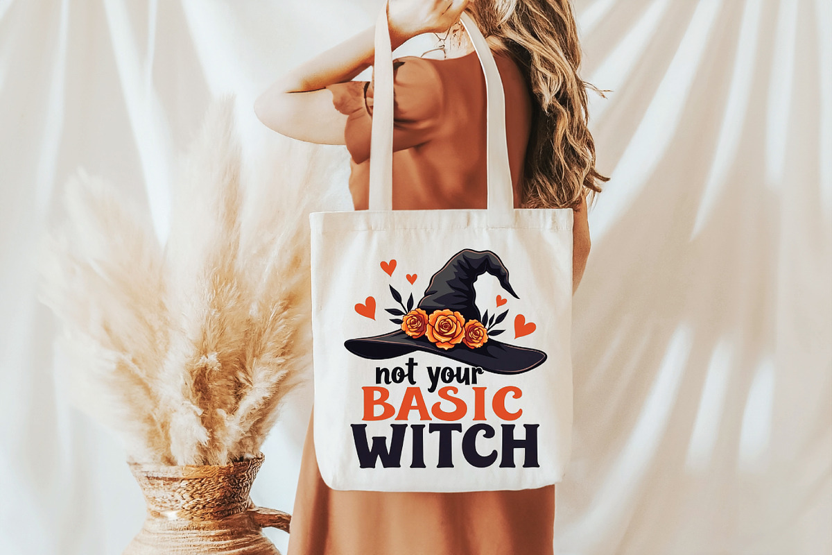 Not Your Basic Witch Sublimation, a Graphic by Libby Wishes (Photo 3 of 5)