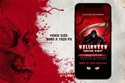 Halloween Party Invitation Template, a Social Media Template by Your Social Bae (Thumbnail 3 of 5)