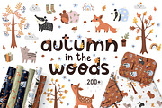 Autumn Baby Animals illustrations, an Animal Illustration by OxanaTally (Thumbnail 1 of 17)