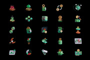 3D Crypto Icon Set, an Object Graphic by Illustrava (Thumbnail 6 of 7)